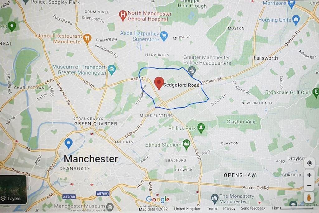 Entire Rental, Easy Reach To Etihad Stadium Manchester Luaran gambar